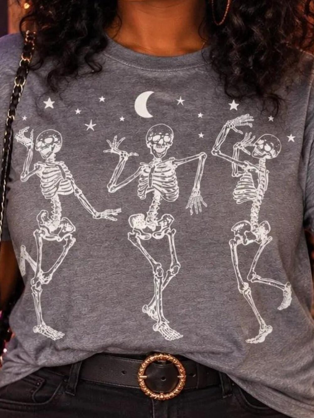 Dancing Skeleton Tee - Picture 2 of 4